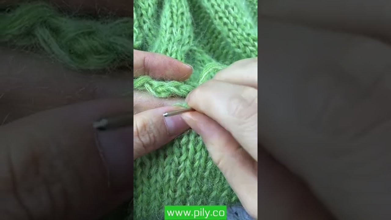 How to knit an ssk - four ways to knit the slip, slip, knit stitch (ssk) tutorial #shorts