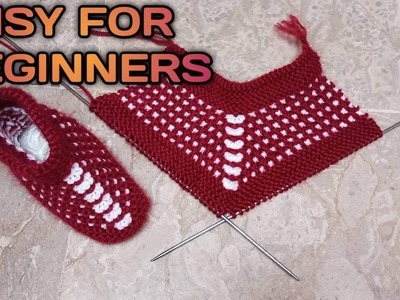 How to KNIT.CROCHET baby booties.socks new design for beginners - Crochet tutorial