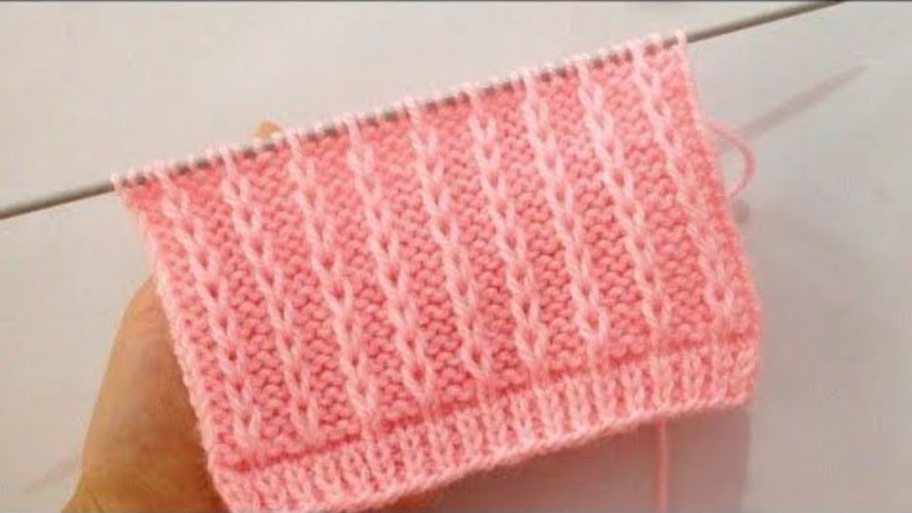 Very very Easy Slip stitch Knitting pattern.