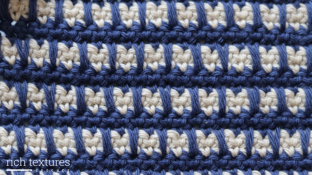 Aligned Spike Stitch | How to Crochet