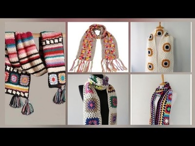 Elegant And Fabulous Crochet Scarf Staller Design For Women