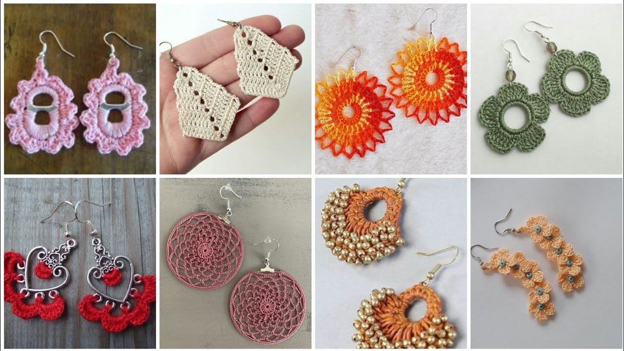 Highly running ideas for ladies of crochet earrings patterns