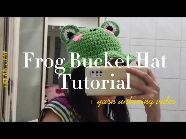 How to crochet a frog bucket hat ???? || Frog bucket hat tutorial