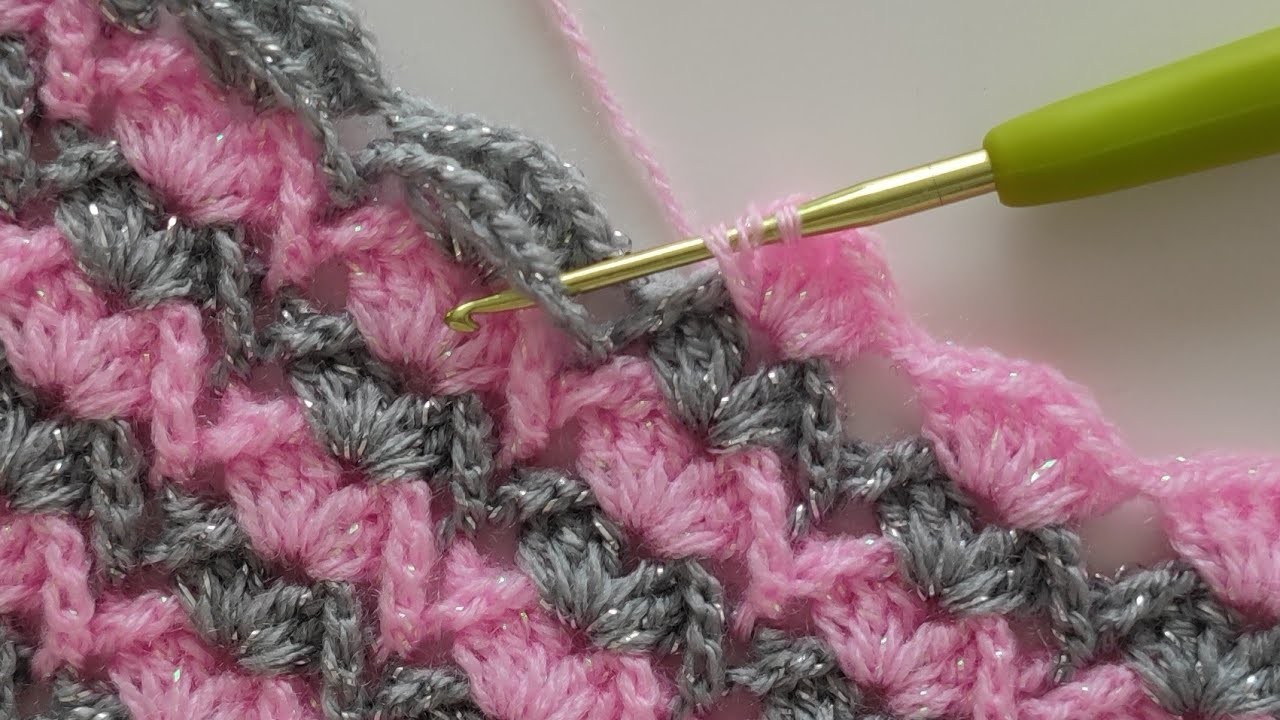 How to Crochet Rectangular Shawl, scarf - Easy Crochet  Shawl  Pattern For Beginners - knit Shawl