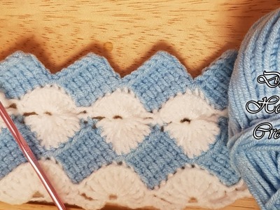 How to Very Easy Crochet Pattern for Blankets