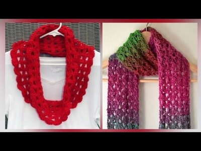 Stunning Elegant Free Stylish Classy Unique Crochet Scarf Design Ideas For Women Latest Fashion