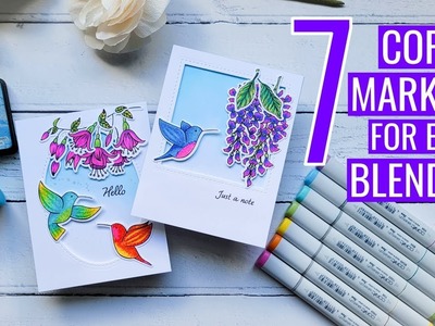 7 Copic Markers for Easy Blending: Family Time