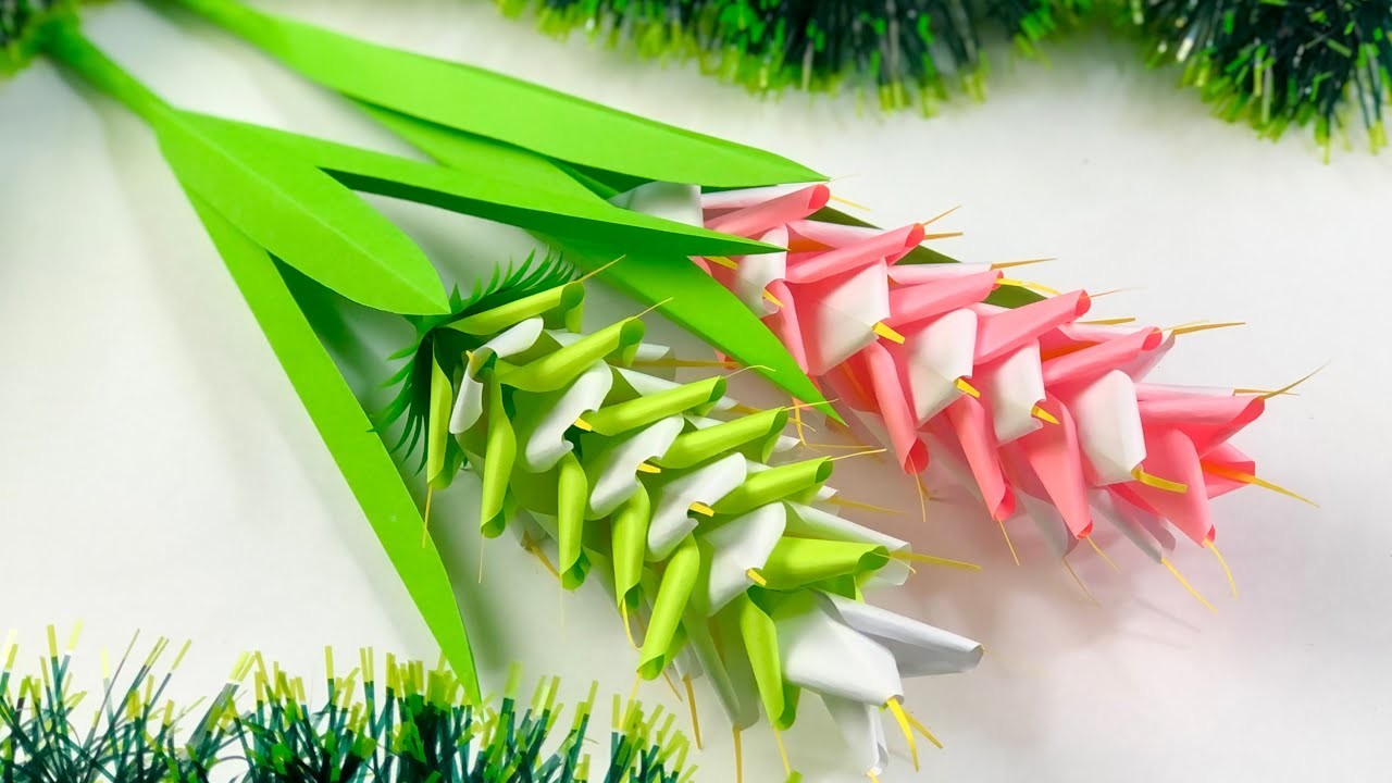 Amazing Paper Flower Making | Paper Flowers | Home Decor | Flower Making | Paper Craft | Crafts DIY