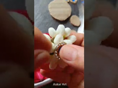 Baby shower flower jewellery making at home #shorts