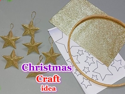 Easy Christmas Craft idea made with simple materials | DIY Budget Friendly Christmas craft idea????34