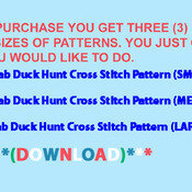 Lab Duck Hunt Cross Stitch Pattern***L@@K***Buyers Can Download Your Pattern As Soon As They Complete The Purchase