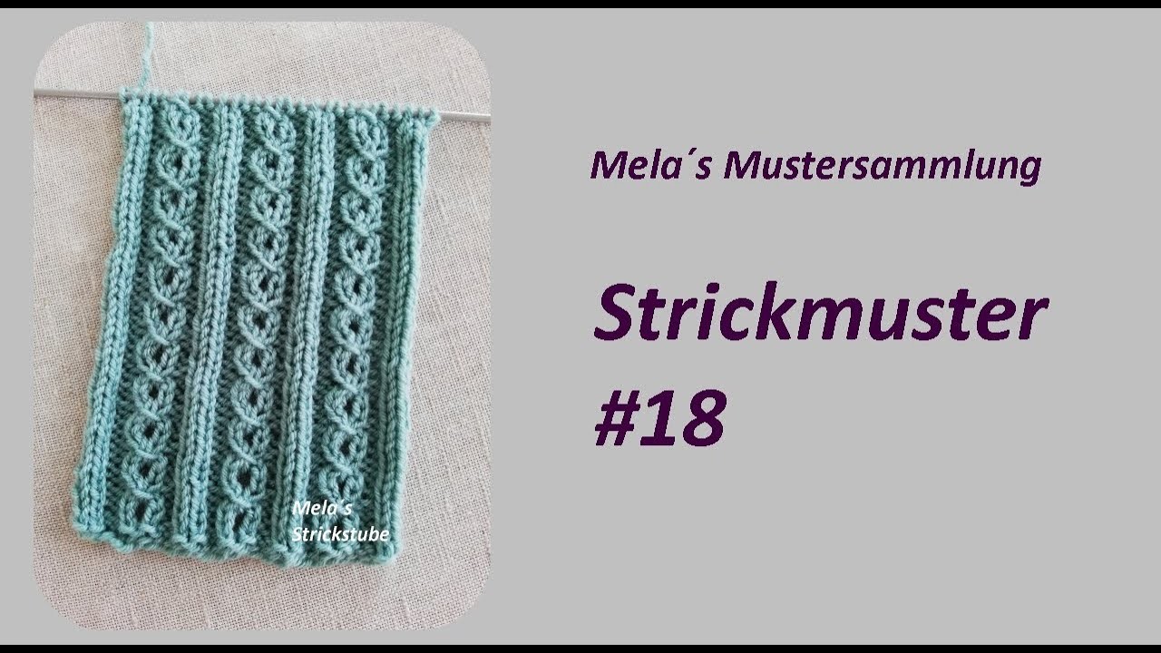 Strickmuster #18. knitting pattern