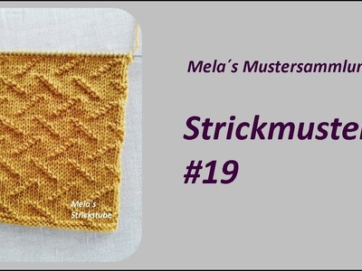 Strickmuster #19. knitting pattern