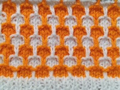 Two colour knitting pattern for sweater | easy knitting design #latestknittingpattern2022