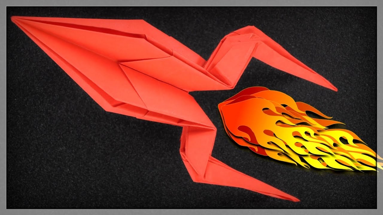 Origami Rocket Ship Making ???? How To Make a 3D Rocket Paper Craft? ????‍???? Origamiso