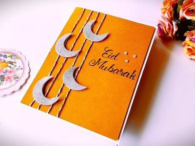 DIY Handmade EID Card | Easy EID Card Idea | Handmade cards ideas | Tutorial
