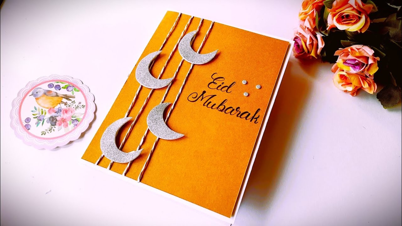 DIY Handmade EID Card | Easy EID Card Idea | Handmade cards ideas | Tutorial