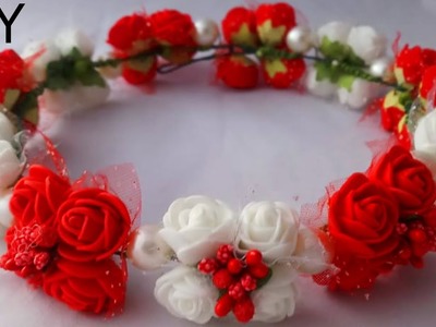 DIY Handmade Flower Tiara Crown | Step By Step Guide for Making Exquisite Bridal Wedding Tiaras