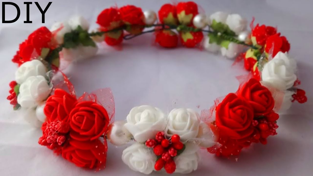 DIY Handmade Flower Tiara Crown | Step By Step Guide for Making Exquisite Bridal Wedding Tiaras