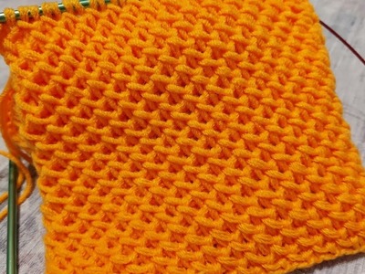Easy Diagonal Knitting Pattern | 2 loops 4 rows up