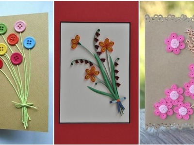Easy handmade card ideas for pre school kids | Craft card making ideas