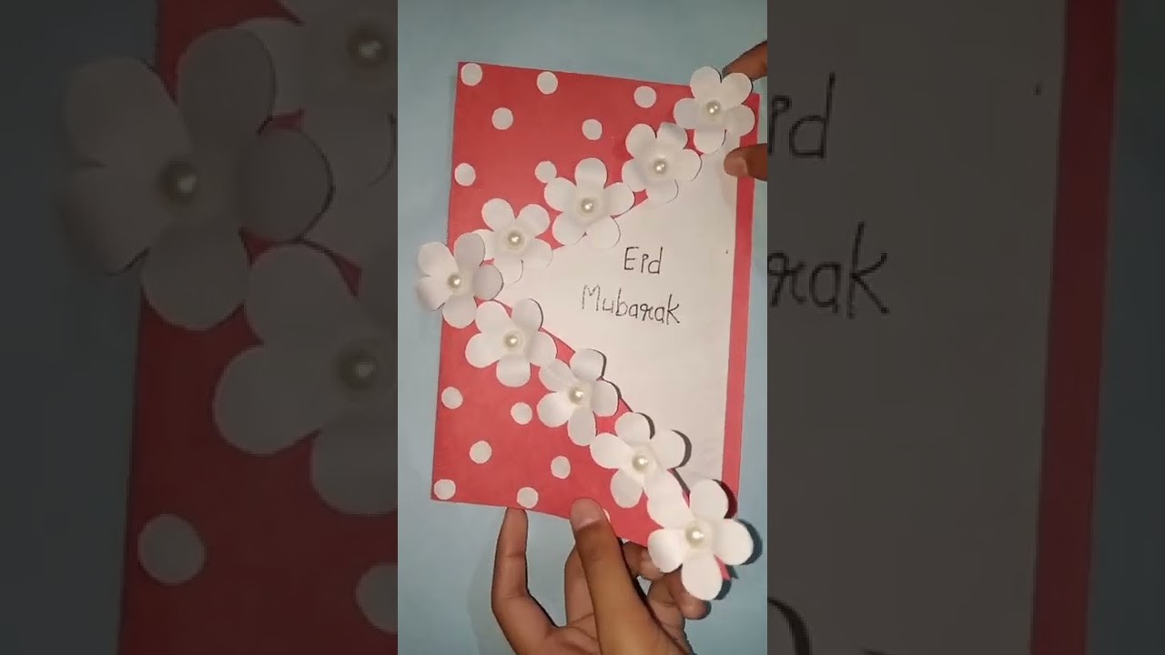 Eid Card Easy | Eid Card Making #shorts #trending #shortvideo