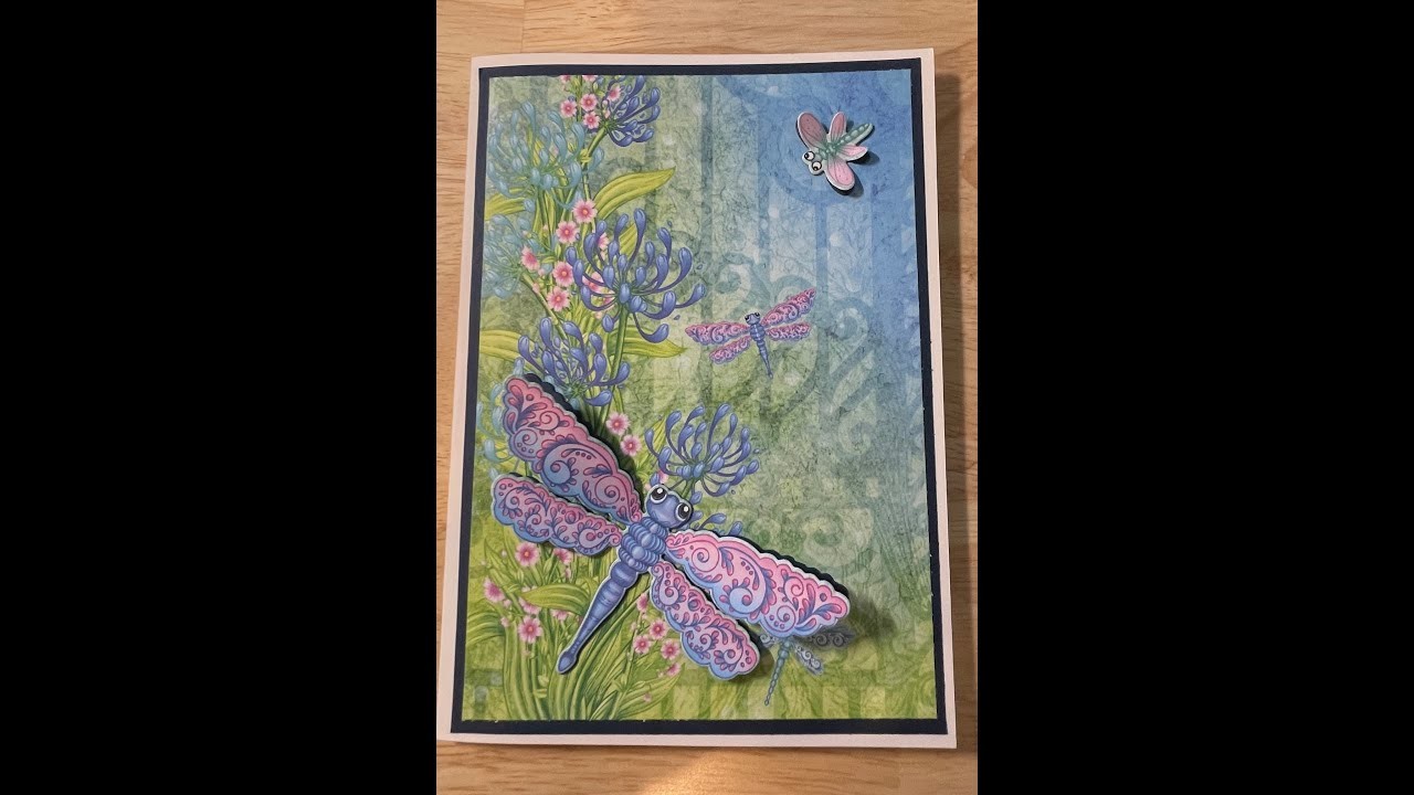 Heartfelt Creations Dragonfly Collection Crafty Videos #524