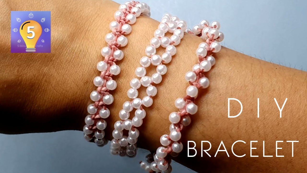 How to make a bracelets with pearl