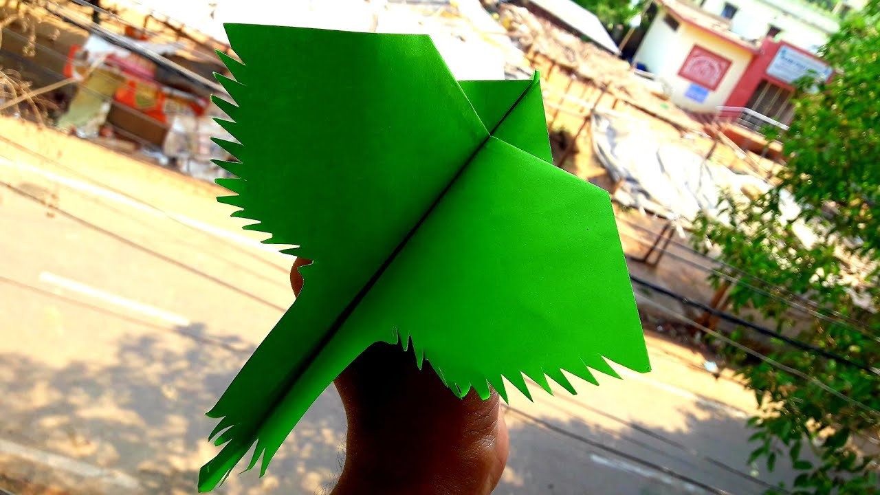 How to make flying paper bird  | Origami paper bird