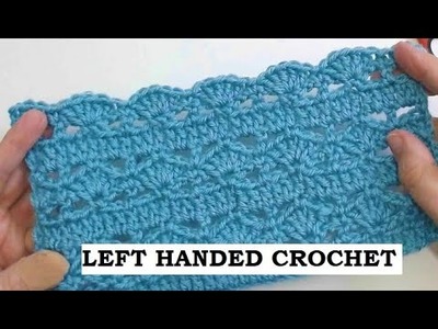 Left Handed Crochet Grows 2 inches per pattern. "Railway Arches"