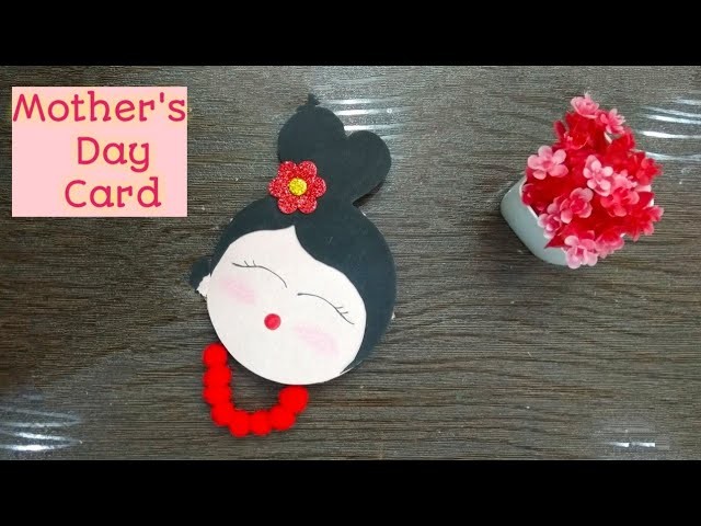 Mother's Day Card.Handmade Greeting card for Mother.Easy and Beautiful Card for Mother's Day