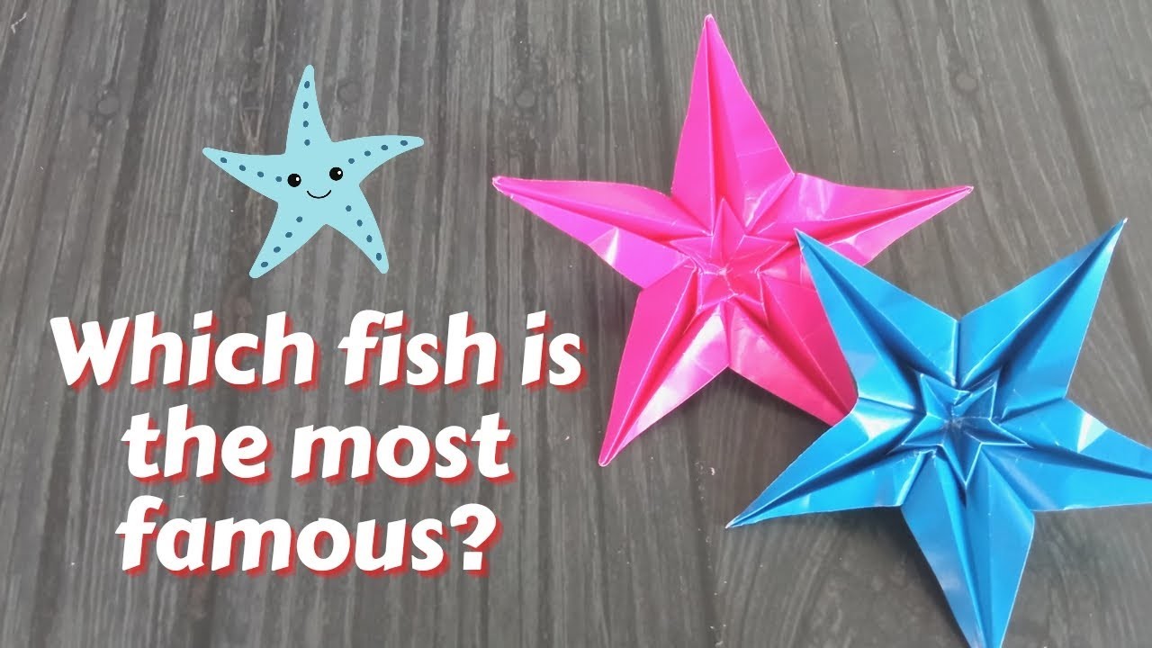 Origami Starfish | Origami For Kids | Easy Paper Starfish