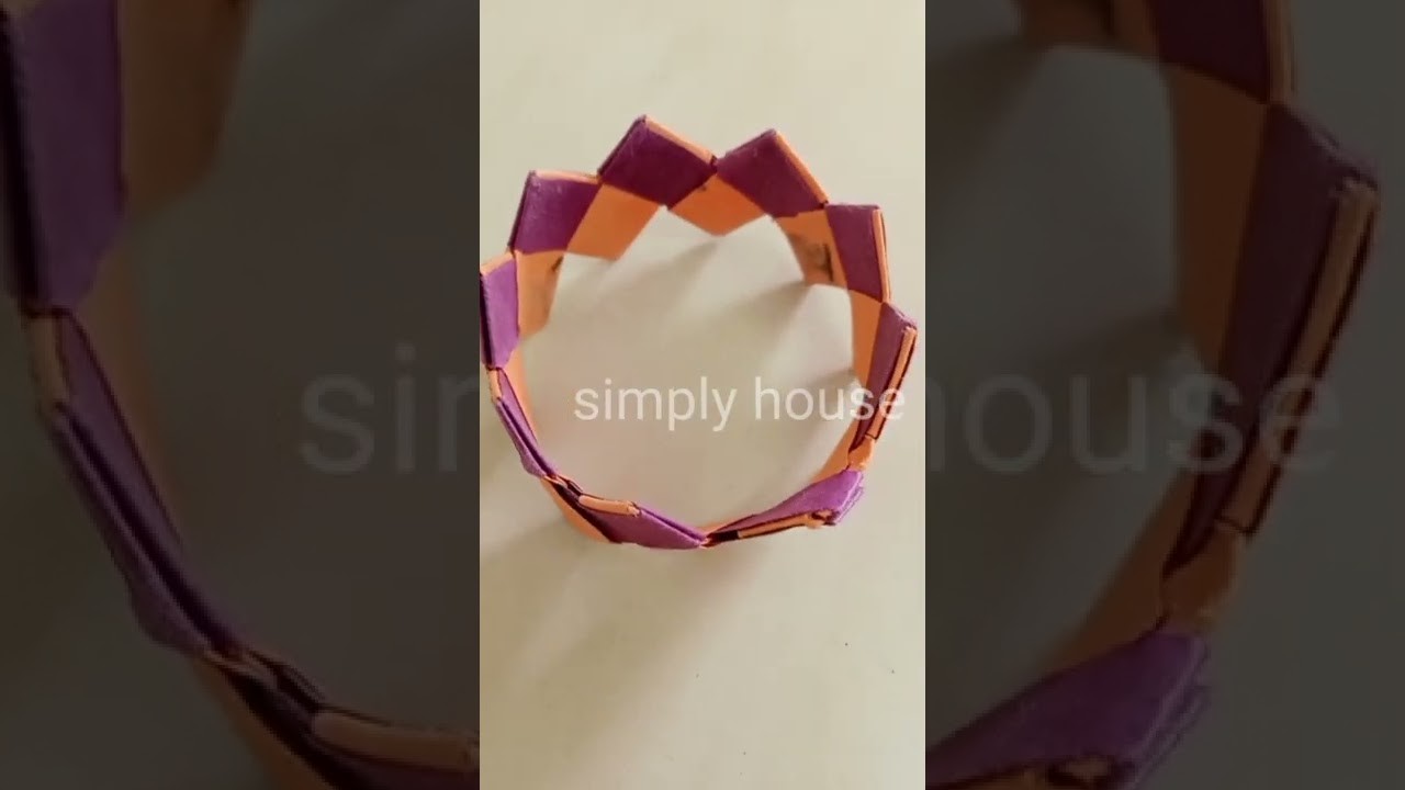 Paper bangle making video coming soon at today 11 am