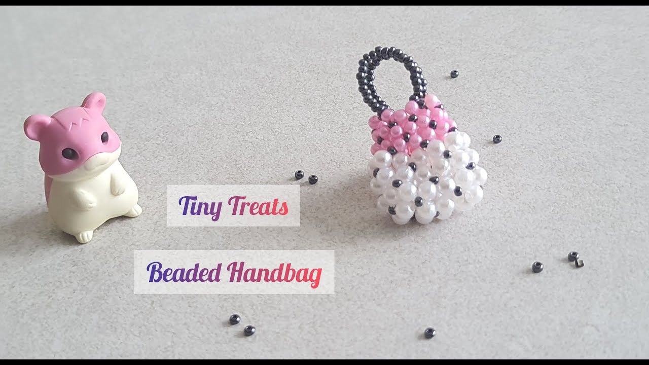 Beaded Handbag | Miniature Handbag