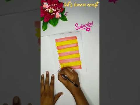 Easy and simple mother's day greeting card |diy greeting card  | MOTHER'S DAY |greeting card for mom