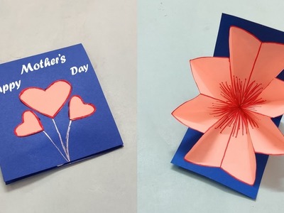 Handmade Mother's Day Card | Mother's Day Pop Up Card Making Ideas | Beautiful craft For Kids
