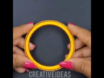 New designer churi set design handmade jewelry idea | creative ideas #shorts #Eidmubarak