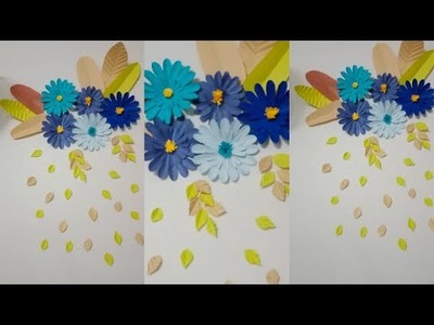 Wall Decoration Ideas DIY || Wall Decoration Ideas With Paper Craft || Easy Craft