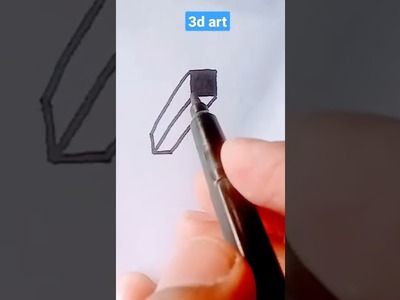 3D Art illusion short video by art gallery