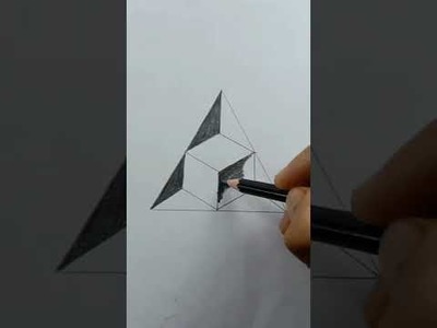 3d illusion Drawing| illusion art || trick art || how to draw 3d Drawing#shorts