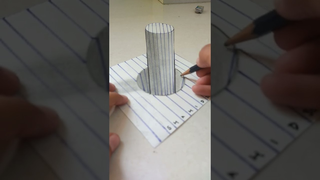 3D Paper illusion Art || Shahid's 3d Arts.