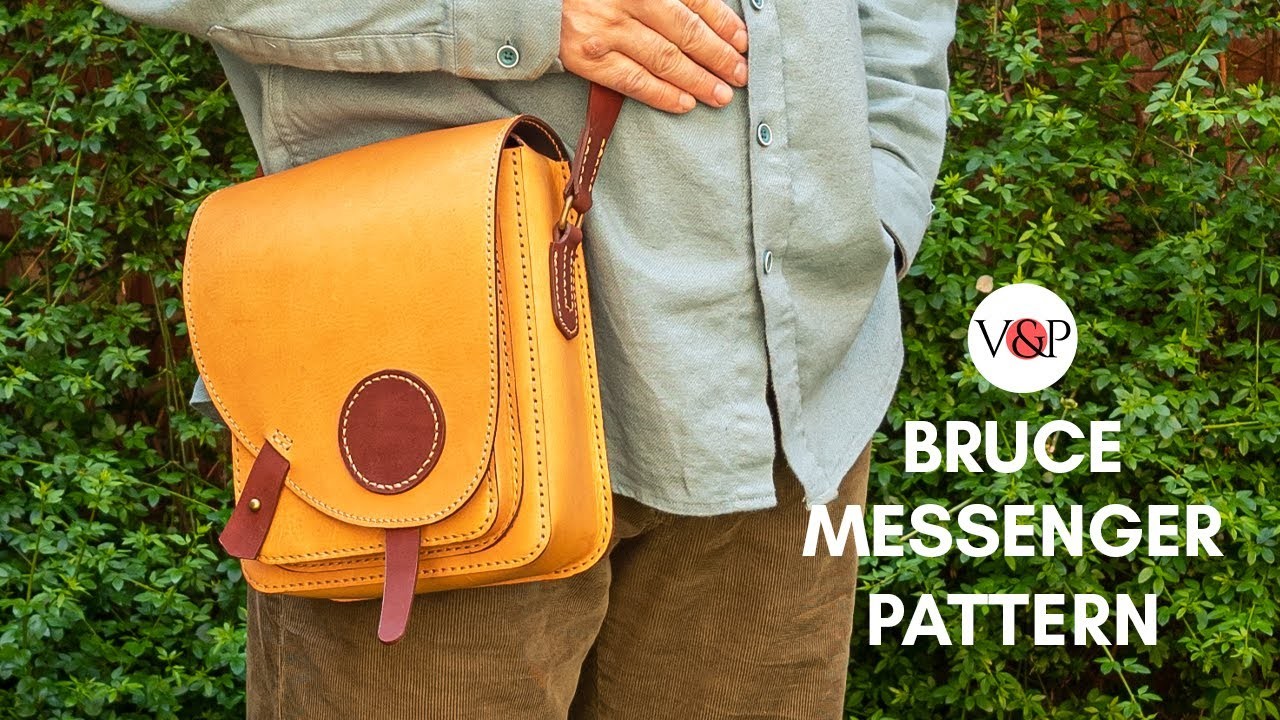 Bruce Messenger Bag (Pattern in Description)