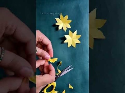 Paper Flower Craft | Art and Craft | How to Make Paper Flower | Gift Idea | DIY Paper Flower ????????????????