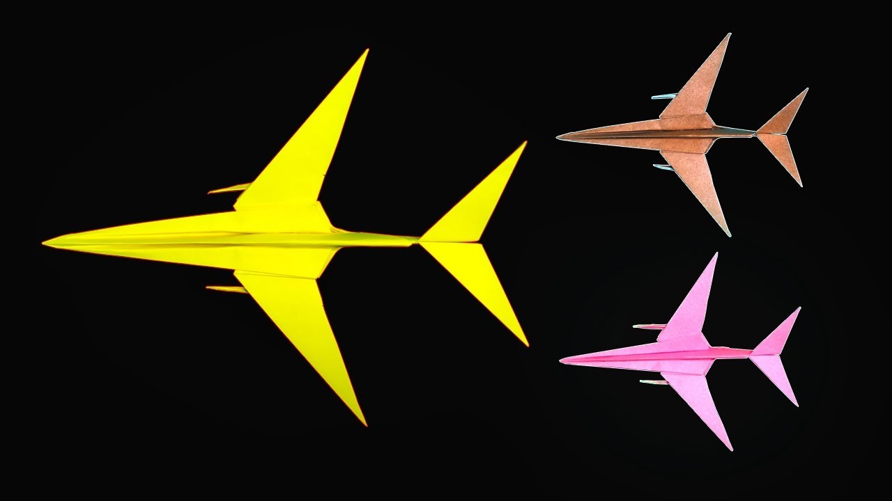 Comment faire un avion en papier facile a faire - Meilleur Origami planeur