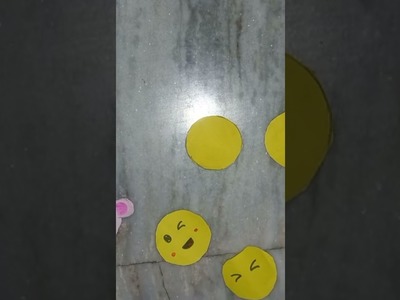 Emoji pen.pencil topper with paper Back to school craft