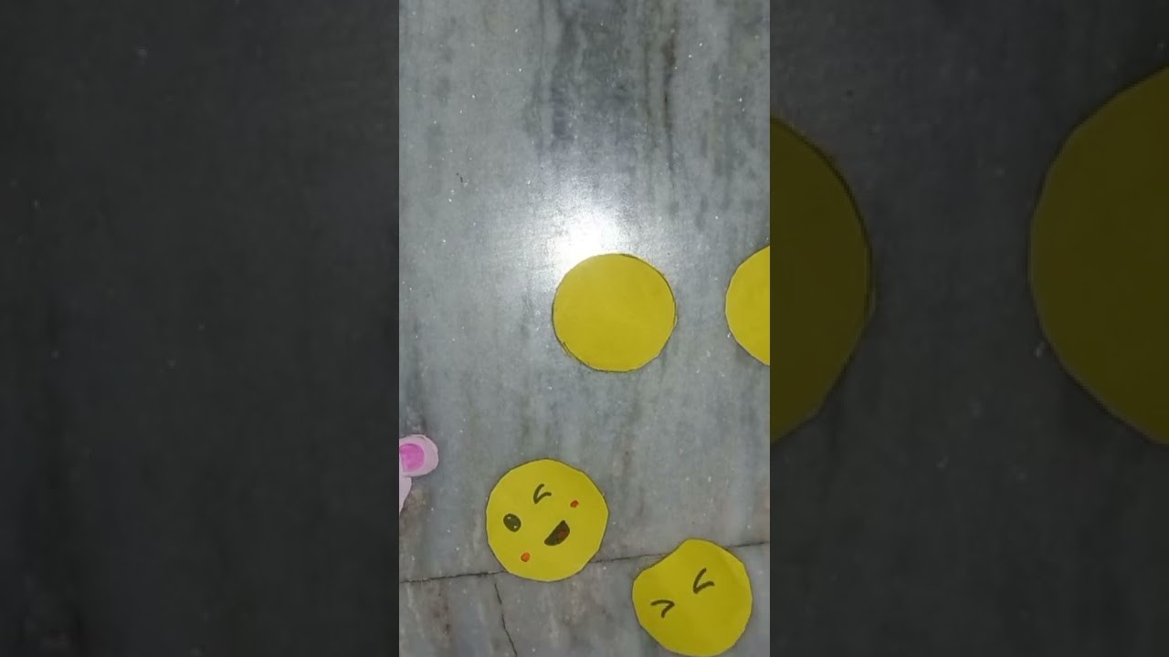 Emoji pen.pencil topper with paper Back to school craft