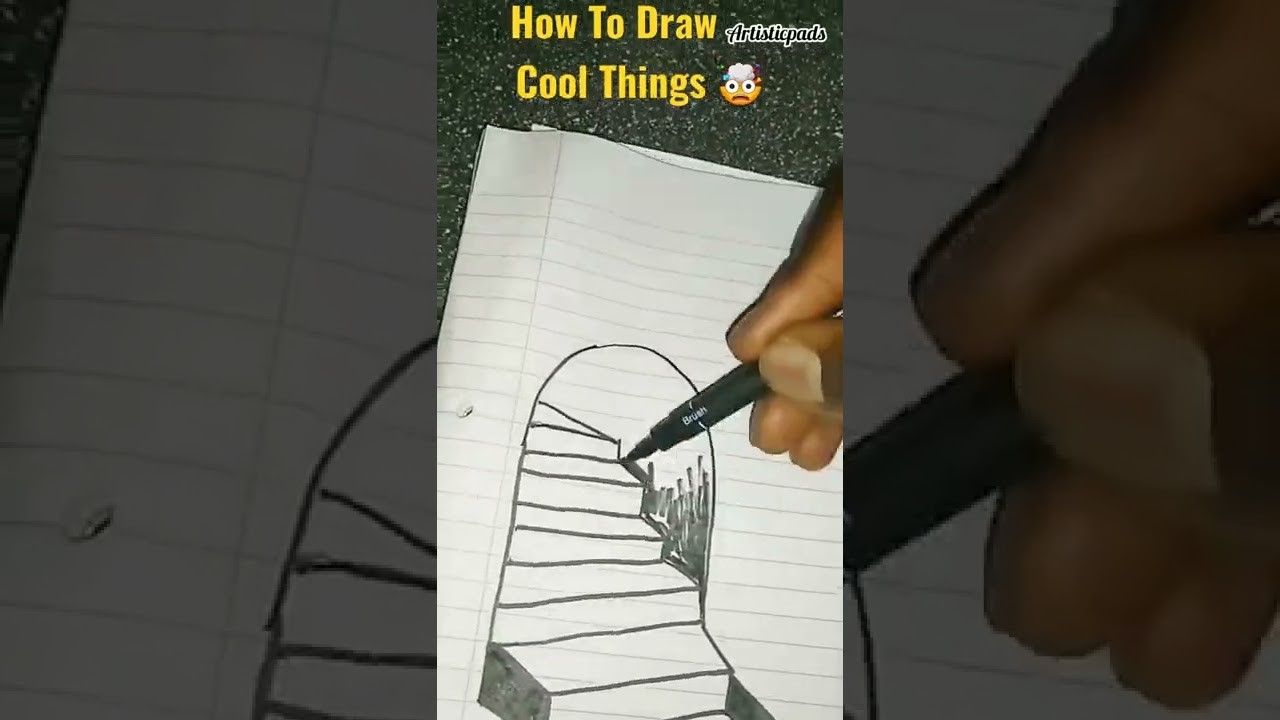 How To Draw Cool Things #short