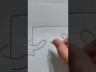 How to draw sonic holding my drawing