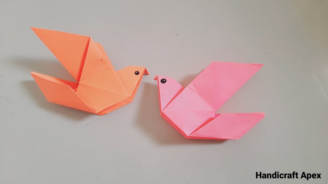 How to make a paper birds ???? in a easy ways