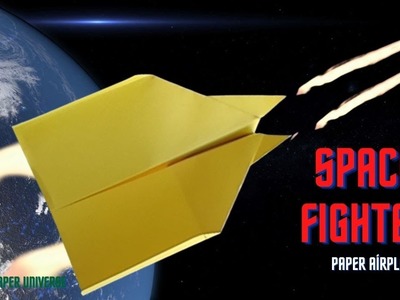 How to Make Space Fıghter Paper Plane?. Making Paper Planes Mandatory Settings